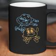 Cn The Amazing World Of Gumball & Darwin Neon Outline Coffee Mug