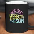 Here Comes The Sun Women Cute Sunshine Graphic Funny Letter Print Coffee Mug