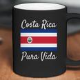 Costa Rica Pura Vida T-Shirt Beautiful National Flag Tee Coffee Mug