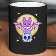 Cute Kawaii Pastel Goth Creepy Bat Skeleton - Vaporwave Men Women T-Shirt Graphic Print Casual Unisex Tee Coffee Mug