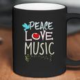 Cute Peace Love Music Hippie Hipster Festival Coffee Mug