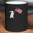 Cute Rabbit Usa Flag World War Champs July 4Th Coffee Mug