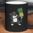 Dabbing Kitty Cat Pineapple Aloha Beach Hawaiian Dance Coffee Mug