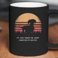 Dachshund Twilight Vintage Pine Tree Coffee Mug