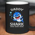 Daddy Shark Doo Doo Funny Fathers Day Gift Coffee Mug