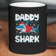 Daddy Shark Santa Christmas Family Matching Coffee Mug