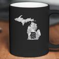 Detroit Michigan Motor City Midwest D Mitten Coffee Mug