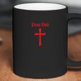 Deus Vult God Wills Crusader Tee Coffee Mug