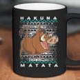 Disney Lion King Pumba Ugly Christmas Graphic T-Shirt Coffee Mug