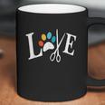 Dog Grooming Love Dogs Pet Daycare Groomer Vintage Paw Print Coffee Mug