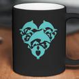 Dolphin Heart Coffee Mug