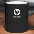 Well Dressed Chicken Free Range White Logo Coffee Mug