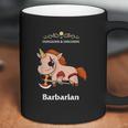 Dungeons And Unicorns Rpg D20 Barbarian Rage Tabletop Gamers Coffee Mug