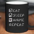 Eat Sleep Anime Repeat Coffee Mug