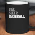 Eat Sleep Baseball Bold Text Baseball Tees By Chalktalk Sports Coffee Mug