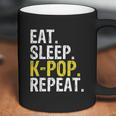 Eat Sleep K Pop Repeat Coffee Mug