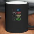 Eat Sleep Warrior Cats Repeat Coffee Mug