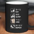 Eat Sleep Yaoi Repeat Gift Graphic Design Printed Casual Daily Basic Coffee Mug