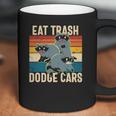 Eat Trash Dodge Cars Retro Raccoon Trash Panda Funny Raccoon Coffee Mug