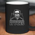 Edgar Allan Poe Funny When It Rains It Poes Coffee Mug