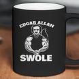 Edgar Allan Swole Funny Edgar Allan Poe Weightlifting Coffee Mug