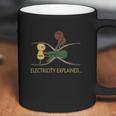 Electricity Explained Electrician Retro T-Shirt Coffee Mug