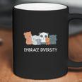 Embrace Diversity Funny Bear Kindness Animal Coffee Mug