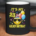 Emoji Its My Golden Birthday 23 Years Old 23Rd Coffee Mug