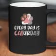 Everyday Is Caturday Cat Coffee Mug