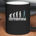 Evolution Go Back We Fucked Up Everything Tapestry Coffee Mug