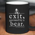 Exit Pursued By Bear Shakespeare Stage Director Gift Coffee Mug