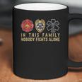 In This Family Nobody Fights Alone Police Firefighter Ems Coffee Mug