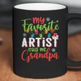 My Favorite Artist Calls Me Grandpa Sweater Xmas Light Coffee Mug