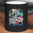 Fly Girl 80S 90S Old School Camo Bgirl Hip Hop Coffee Mug