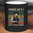 Forgive Me If I Dont Shake Hands Old School Social Distancing Vintage Coffee Mug