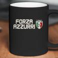 Forza Azzurri Italy Italia Soccer Team Fan Logo Coffee Mug