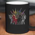 The Four Unicorns Of The Apocalypse Horsemen Parody Coffee Mug