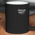 Fraud Dept Department Scamerica Coffee Mug