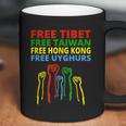 Free Tibet Free Taiwan Free Hong Kong Free Uyghurs Protest Graphic Design Printed Casual Daily Basic Coffee Mug