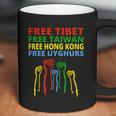 Free Tibet Free Taiwan Free Hong Kong Free Uyghurs Protest Gift Coffee Mug