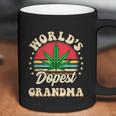 Funny 420 Weed Pot Vintage Matching Worlds Dopest Grandma Coffee Mug