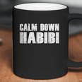 Funny Arabic Calm Down Habibi Coffee Mug