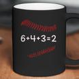 Funny Baseball Gift 6 4 3 2 Baseball Double Play Coffee Mug