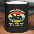 Funny Camel Towing Retro Adult Humor Saying Funny Halloween Gift Coffee Mug