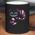 Funny Cheshire Faced Cat Coffee Mug