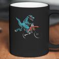 Funny Dino On Dirt Bike Trex Lover Rider Motorcycle Riding Coffee Mug