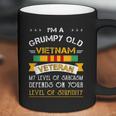 Funny Gift For Grumpy Old Vietnam Veteran Graphic Design Printed Casual Daily Basic Coffee Mug