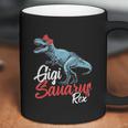 Funny Grandmother Gift Gigisaurus Dinosaur Coffee Mug