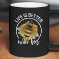 Funny Life Is Better With Bees Love Honey Coffee Mug