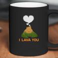 Funny Quote I Lava You Cute Art Coffee Mug